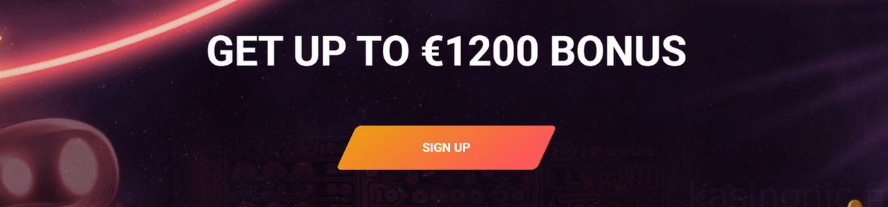 Casinonic Casino Bonus jopa 1200 euroon